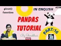 Pandas Tutorial Part 16 pivot function statistical function using pandas python pandas