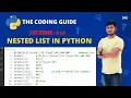 NESTED LIST IN PYTHON INDEXING OF NESTED LIST Python Tutorials For Beginners