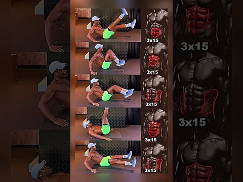 💥 Get Strong Abs at Home | 10 Min Six Pack Workout #sixpack #shortsviral #bodytransformation