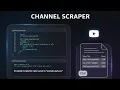 Scrape Any YouTube Channel in Python Titles Views Transcripts