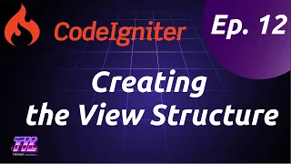 Codeigniter Contact Manager - Creating the view structure