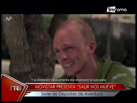 Movistar presenta Salir nos mueve serie de deportes de aventura