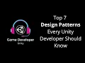 7 Design Patterns Every Unity Developer Should Know Learn Unity Game Developer Unity