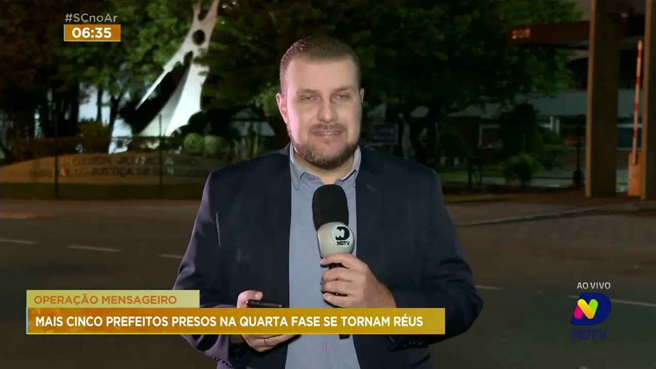 Mais cinco prefeitos presos se tornam réus na quarta fase da operação mensageiro