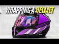 How to Vinyl Wrap a Helmet