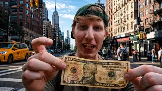 Can I Survive off $10 in New York City?