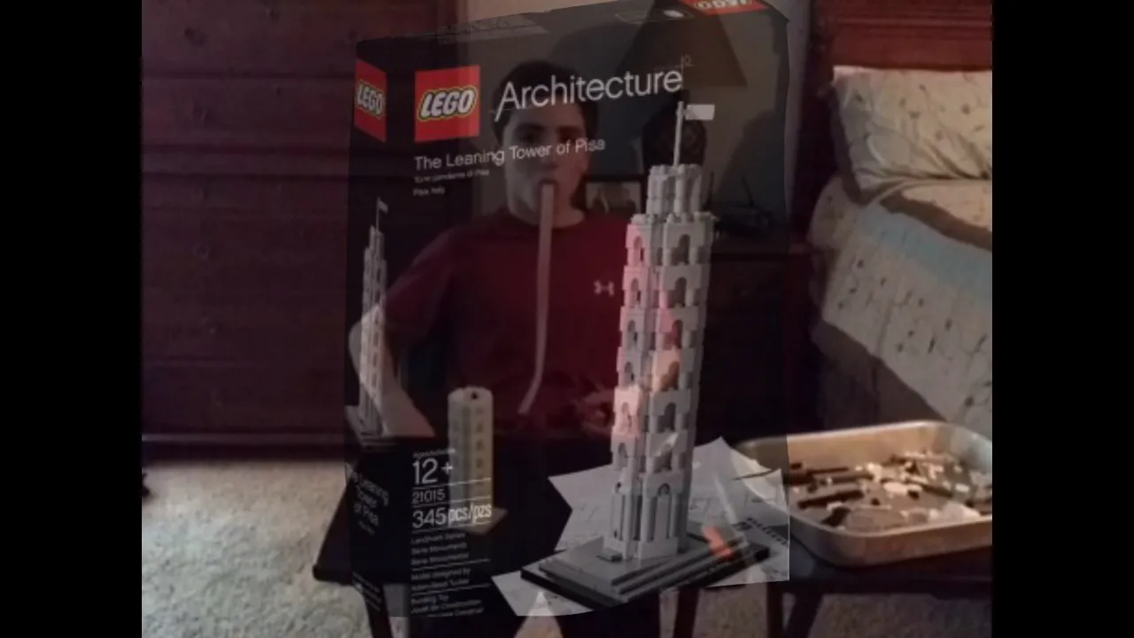 Leaning Tower Of Pisa-Speed Build- Lego