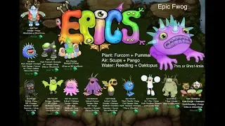 Epic Fwog ALL BREEDING COMBINATIONS