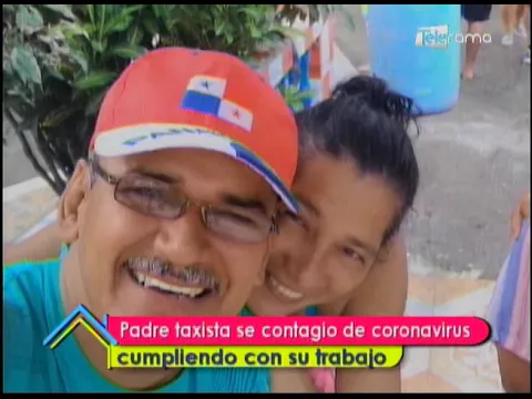 Padre taxista se contagio de coronavirus cumpliendo con su trabajo