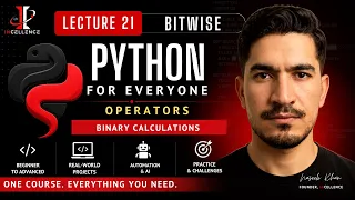 Python Complete Course 2026 21 - Python Bitwise Operators AND OR XOR NOT Left Right Shift