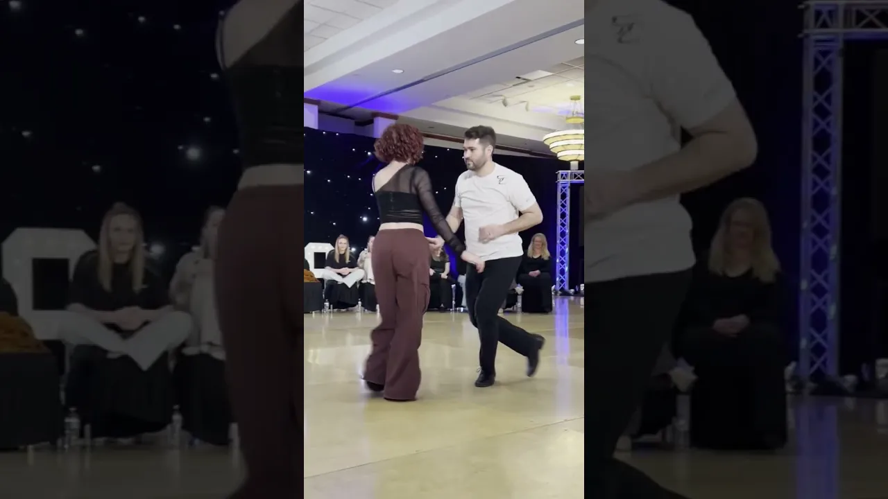 🕺West Coast Swing Improv Freestyle Dance by Ben Morris & Marie Pascale-Cote