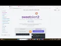 How To Use Sweetalert2 in a React Application React and Sweet Alert