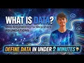 What Is Data Data Engineering for Beginners Foundations - Lecture 2