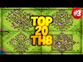 New Best Th8 base link Base Top20 With Link in Clash of Clans - best th 8 defense base
