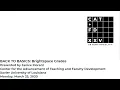 Back to Basics Brightspace Grades