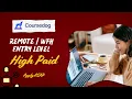 Remote Entry Level Project Coordinator High Pay Amazing Benefit