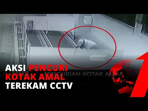 Kocak! Demi Tak Terlihat di CCTV, Seorang Pencuri Gunakan Mukena