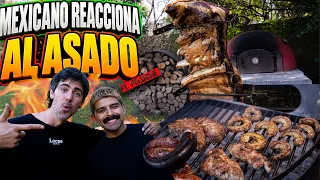 Mexicano prueba por primera vez ASADO argentino y se vuelve LOCO | Locos X el Asado