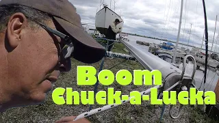 Boom Chuck a Lucka, Wind over Water, Episode 148   #diysailboatboom #buildaboom #bristolsailboat
