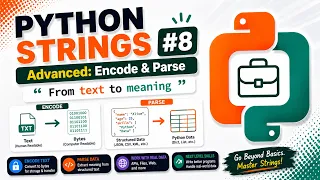 Advanced Python Strings - partition encode translate Config Parser