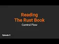 Control Flow in Rust