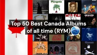Top 50 Best Canada albums of all Time RYM Rate Your Music Essential Canada Albums
