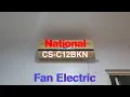 Lagu KIPAS Angin model AC National Deluxe serial CS-C12BKN 1.5Pk