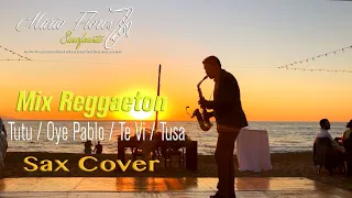 mix reggaeton sax covers tutu oye pablo te vi tusa mario flores audio de estudio