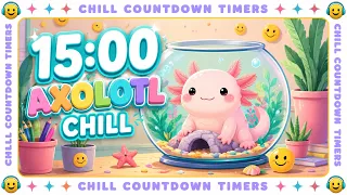 15 Minute Axolotl Chill Countdown Timer with Lofi Vibes Your New Favorite Study Buddy