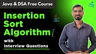 Insertion Sort Algorithm in Java Theory Code Interview Questions DSA Tutorial