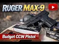 Ruger Max-9 Review - The Best Budget CCW Pistol