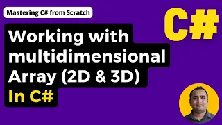 Multidimensional Array in C example C Tutorial for Beginners