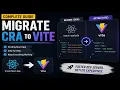 Migrate Create React App CRA to Vite Complete Guide