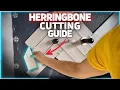 How To Cut Tiles For The Herringbone Pattern
