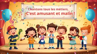 Les Métiers En Chanson Comptine Pour Enfants 