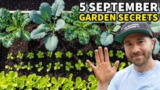 5 September Gardening Secrets for MASSIVE Harvests, EVERYWHERE!