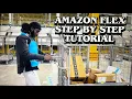 Amazon Flex Step by Step Driver Tutorial 2024