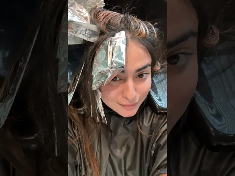 Birthdayy hair cut and colourr ✨