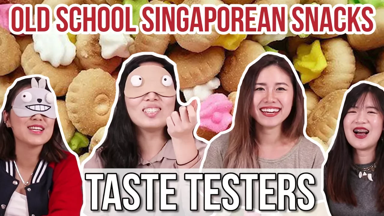 Old School Singaporean Snacks   Taste Testers   EP 4