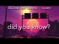 Download Lagu welcome and goodbye - dream,ivory (slowed,lyrics)