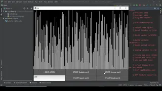 I made a SORTING VISULIZER as my first project