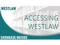 Westlaw - How to Access