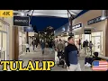 Seattle Christmas Walk Tulalip Lights Premium Outlets Shopping 4K 60fps MrBeeTours