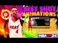 Best Shot Creator Animations in NBA 2K24 Best Fade Dribble Pull-Up Hop Jumper Spin Jumper