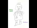 How to Draw Phillips Deville from Rugrats animation step by step