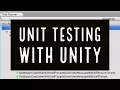 Unit Testing with Unity