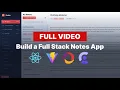 Build a Full Stack Notes App in 5 Hours Using React Vite Convex and Clerk