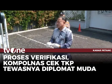 Kompolnas Datang ke TKP Tewasnya Diplomat Muda untuk Verifikasi