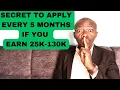 IS YOUR SALARY Ksh 25K-130K BRACKET DO THIS EVERY 5 MONTHS as SECRET TO BE RICH