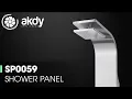 AKDY Shower Panel SP0059 Product Showcase